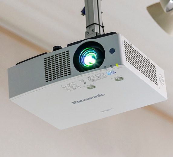 Projector on Roof